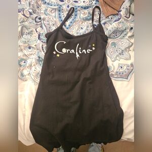 Coraline Black Mini Dress